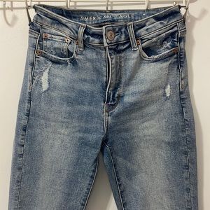 AE Super Hi Rise Jeggings